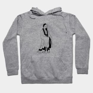 Zhuangzi / Zhuang Zhou / Chuang Tzu - The taoist sage Hoodie